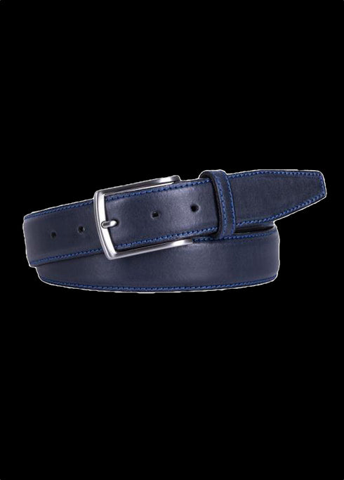 Riem Leather Brushed Navy royalblue